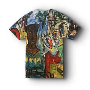 Pastel Village Variant - 7 Printed T-Shirt