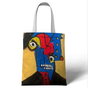 Duality Gaze variant - 4  Abstract Art Tote Bag