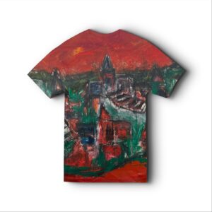 Pastel Village Variant - 5 Printed T-Shirt